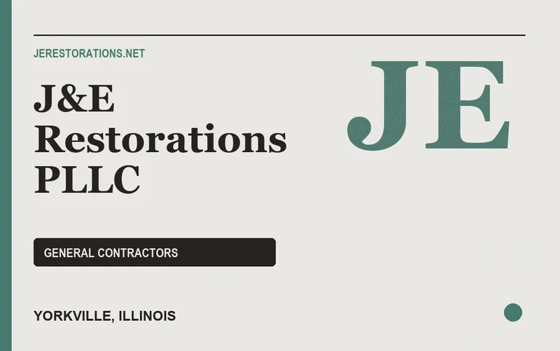 J&E Restorations PLLC in Yorkville, Illinois