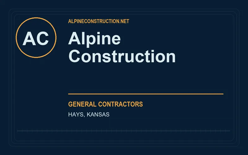 Alpine Construction in Hays, Kansas