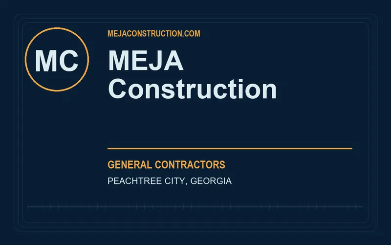 MEJA Construction in Peachtree City, Georgia