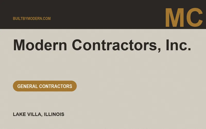 Modern Contractors, Inc. in Lake Villa, Illinois