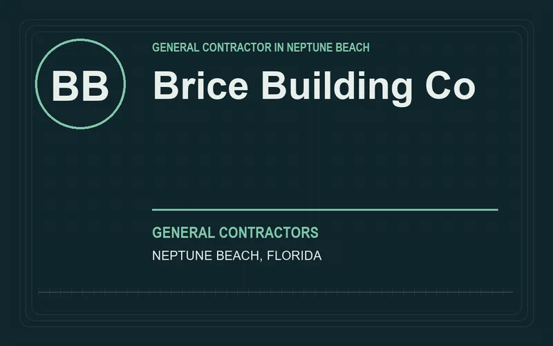 Brice Building Co in Neptune Beach, Florida