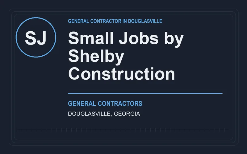 Small Jobs by Shelby Construction in Douglasville, Georgia