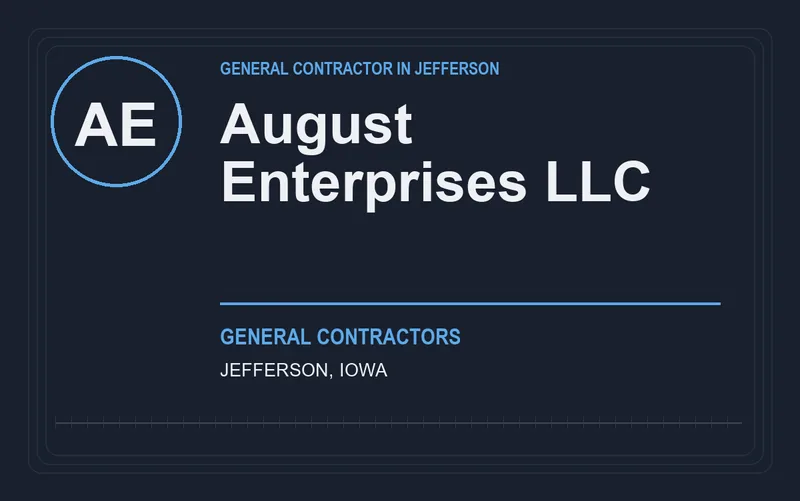 August Enterprises LLC in Jefferson, Iowa