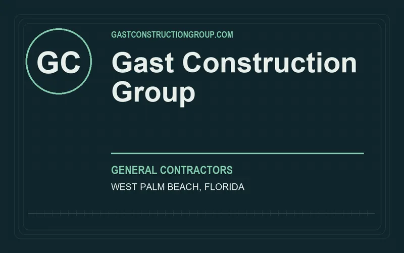 Gast Construction Group in West Palm Beach, Florida