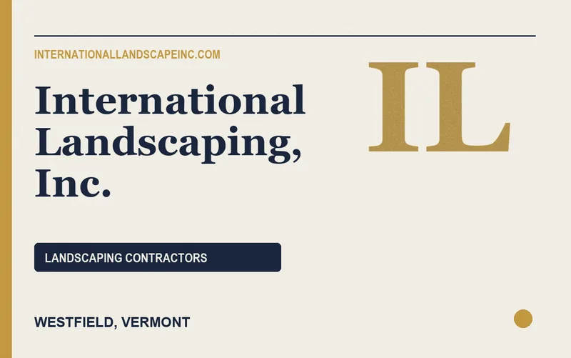 International Landscaping, Inc. in Westfield, Vermont