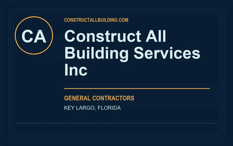 Construct All Building Services Inc in Key Largo, Florida