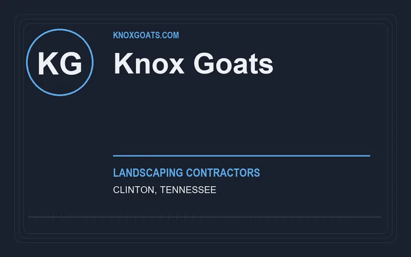 Knox Goats in Clinton, Tennessee