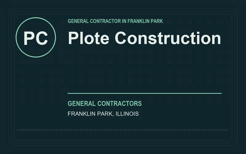 Plote Construction in Franklin Park, Illinois