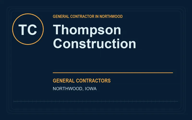 Thompson Construction in Northwood, Iowa