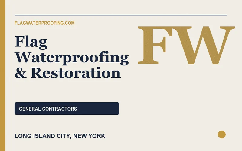 Flag Waterproofing & Restoration in Long Island City, New York
