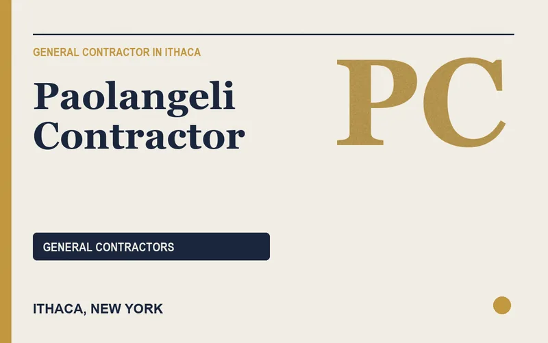 Paolangeli Contractor in Ithaca, New York
