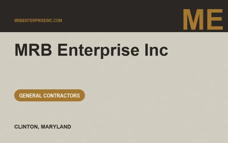 MRB Enterprise Inc in Clinton, Maryland