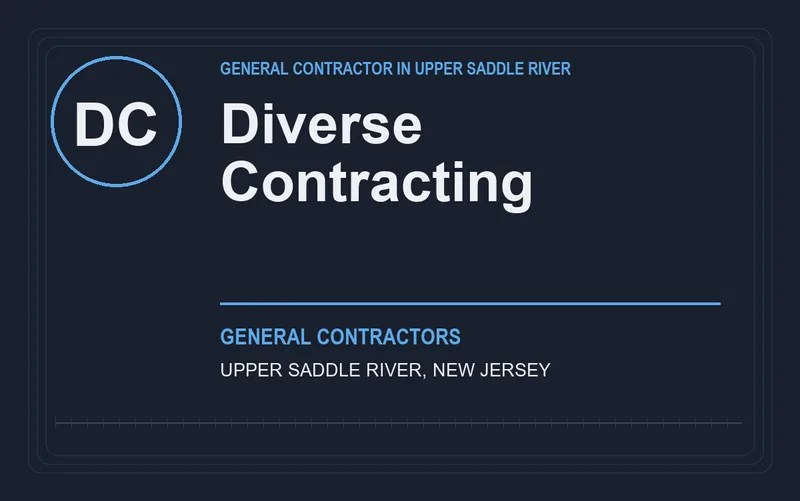 Diverse Contracting in Upper Saddle River, New Jersey