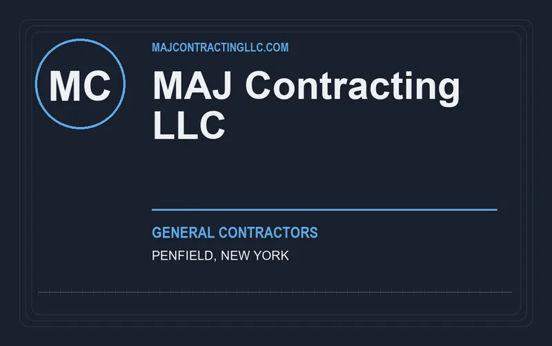 MAJ Contracting LLC in Penfield, New York