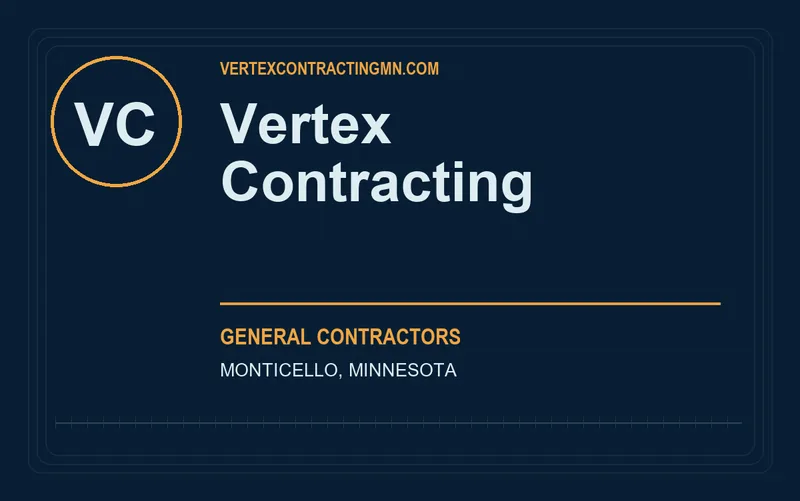 Vertex Contracting in Monticello, Minnesota