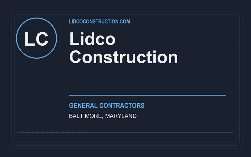 Lidco Construction in Baltimore, Maryland