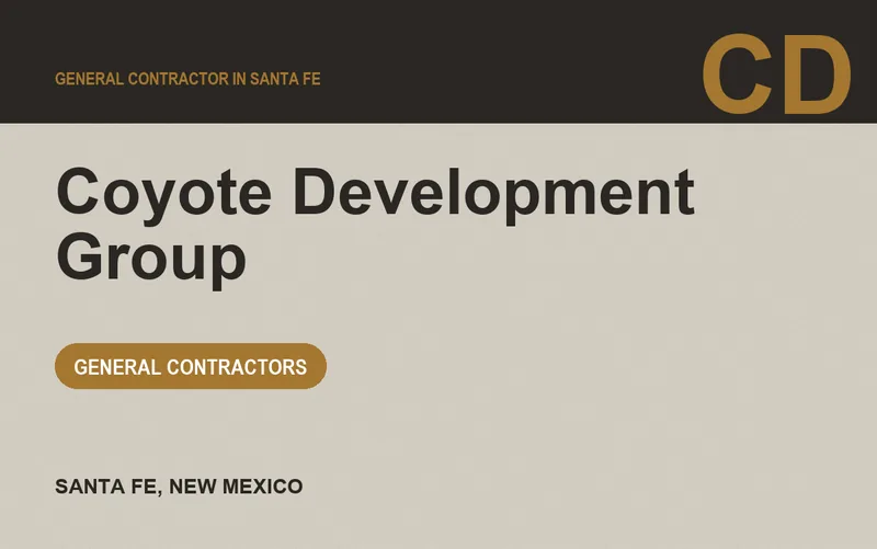 Coyote Development Group in Santa Fe, New Mexico