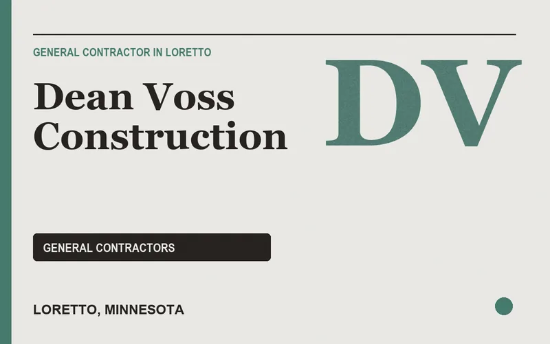 Dean Voss Construction in Loretto, Minnesota