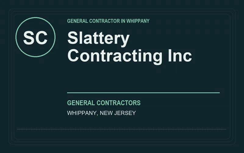 Slattery Contracting Inc in Whippany, New Jersey