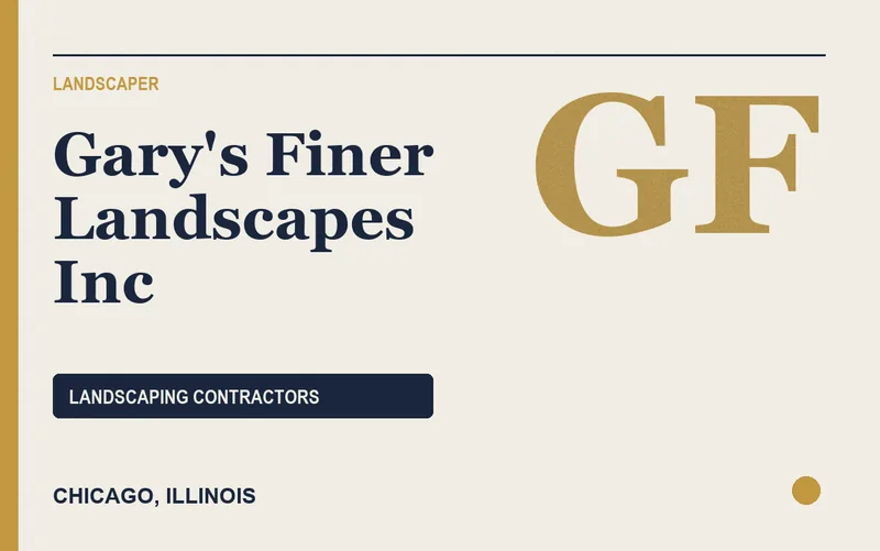 Gary's Finer Landscapes Inc in Chicago, Illinois