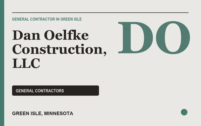 Dan Oelfke Construction, LLC in Green Isle, Minnesota