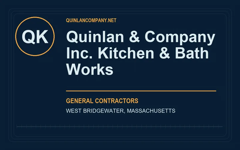 Quinlan & Company Inc. Kitchen & Bath Works in West Bridgewater, Massachusetts