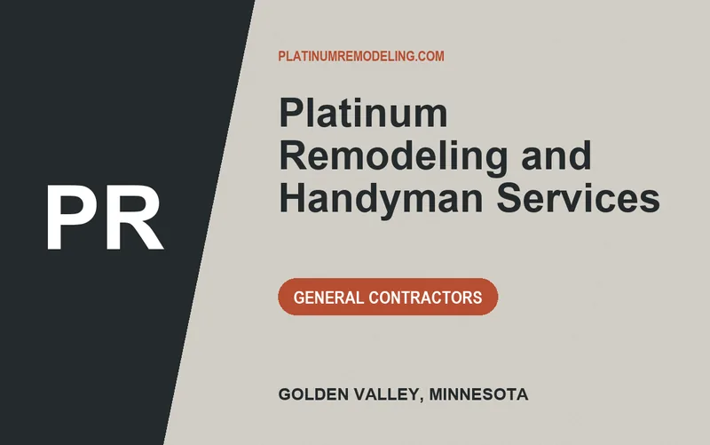 Platinum Remodeling and Handyman Services in Golden Valley, Minnesota