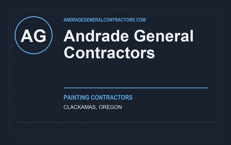 Andrade General Contractors in Clackamas, Oregon