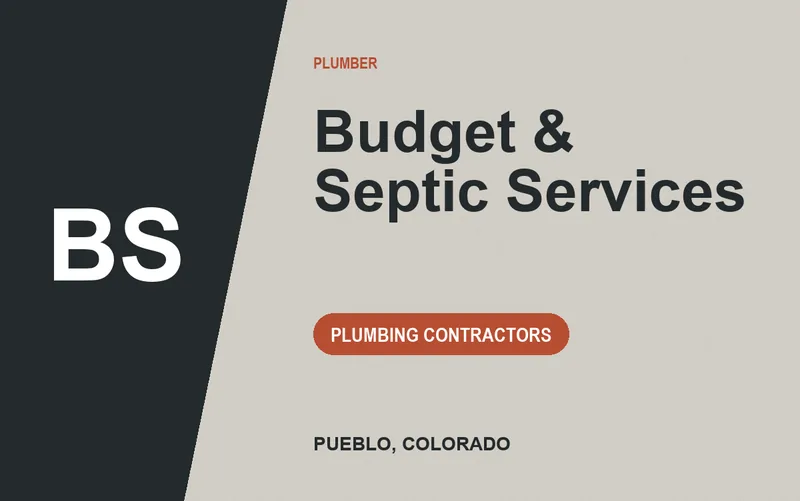 Budget & Septic Services in Pueblo, Colorado