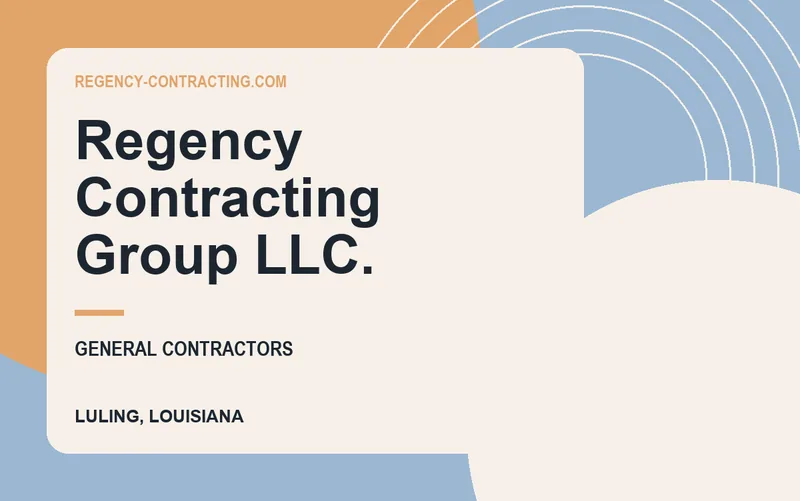 Regency Contracting Group LLC. in Luling, Louisiana