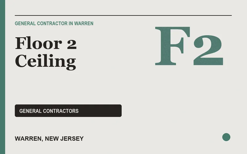 Floor 2 Ceiling in Warren, New Jersey