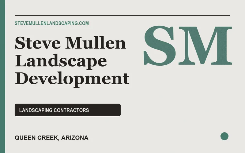 Steve Mullen Landscape Development in Queen Creek, Arizona