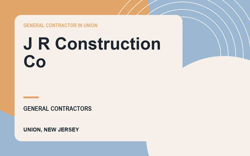 J R Construction Co in Union, New Jersey