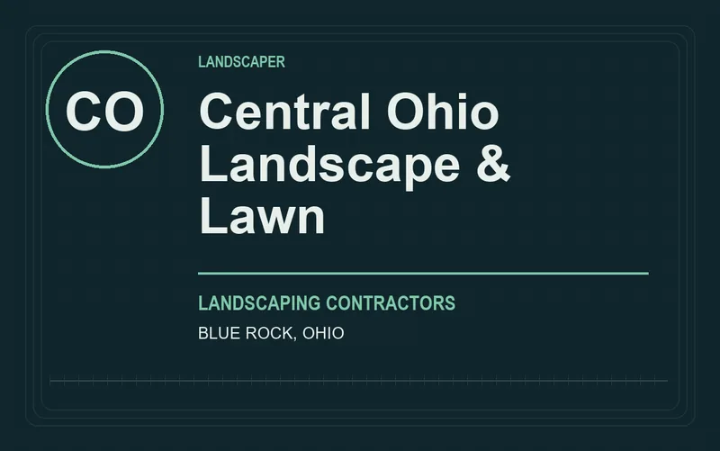Central Ohio Landscape & Lawn in Blue Rock, Ohio