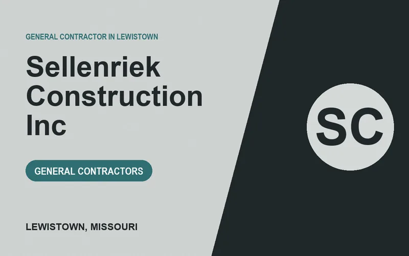 Sellenriek Construction Inc in Lewistown, Missouri