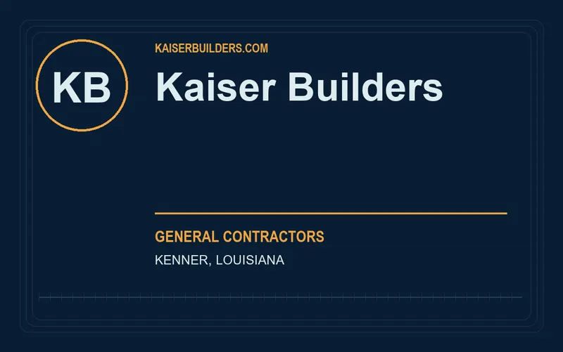 Kaiser Builders in Kenner, Louisiana