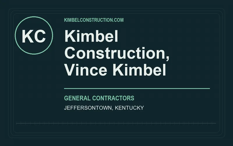 Kimbel Construction, Vince Kimbel in Jeffersontown, Kentucky