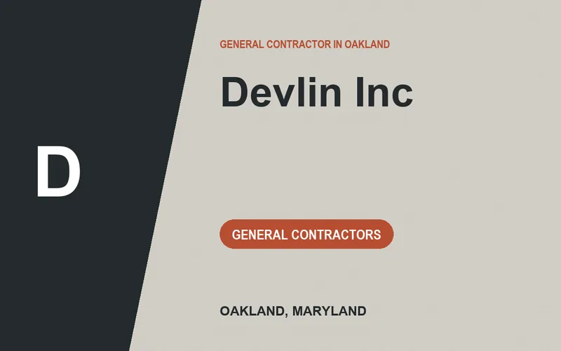 Devlin Inc in Oakland, Maryland
