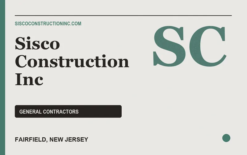 Sisco Construction Inc in Fairfield, New Jersey