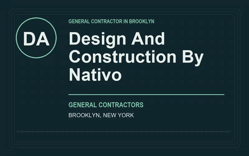 Design And Construction By Nativo in Brooklyn, New York