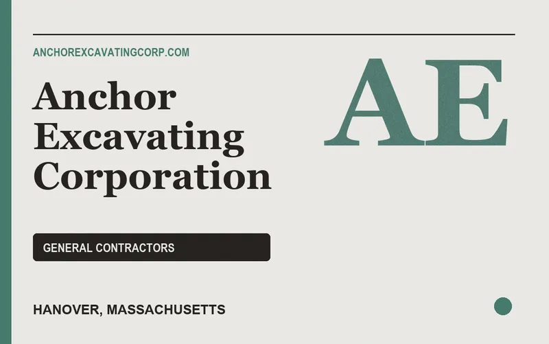 Anchor Excavating Corporation in Hanover, Massachusetts