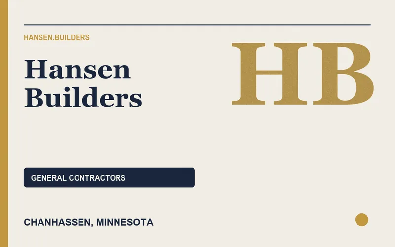Hansen Builders in Chanhassen, Minnesota