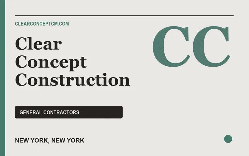 Clear Concept Construction in New York, New York