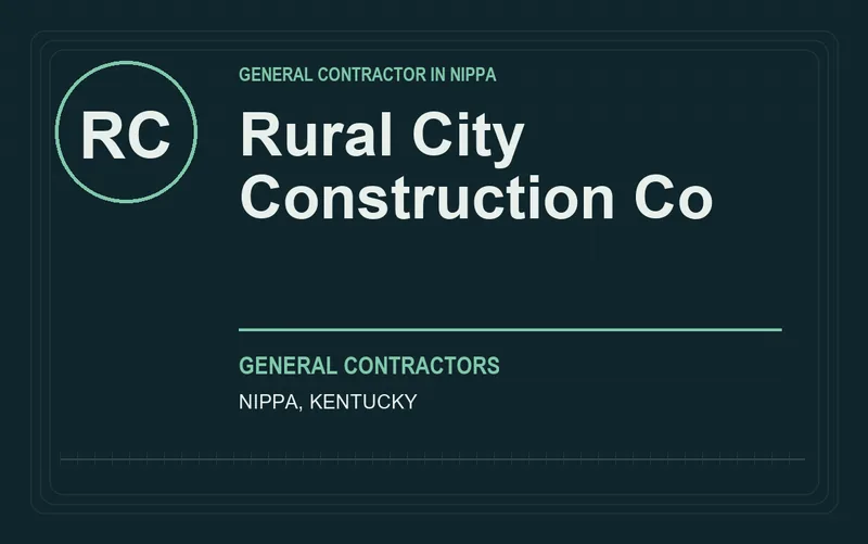 Rural City Construction Co in Nippa, Kentucky