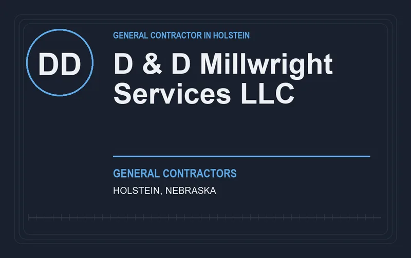 D & D Millwright Services Llc in Holstein, Nebraska