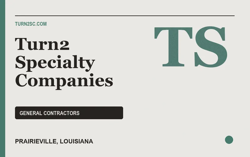 Turn2 Specialty Companies in Prairieville, Louisiana