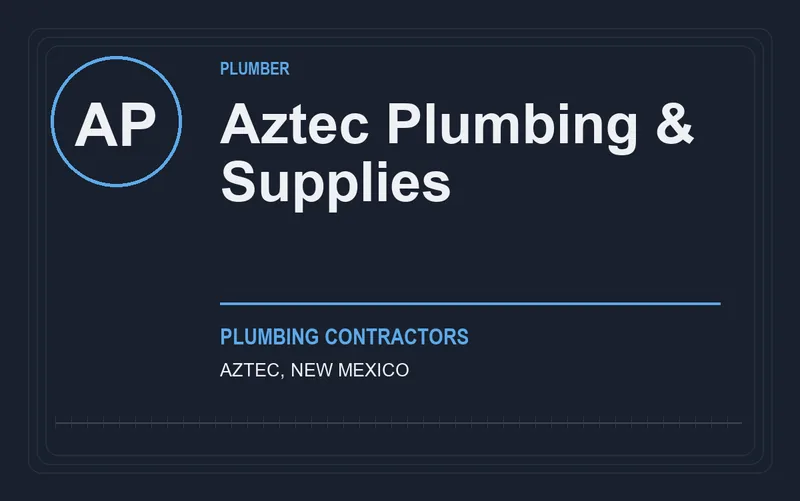 Aztec Plumbing & Supplies in Aztec, New Mexico