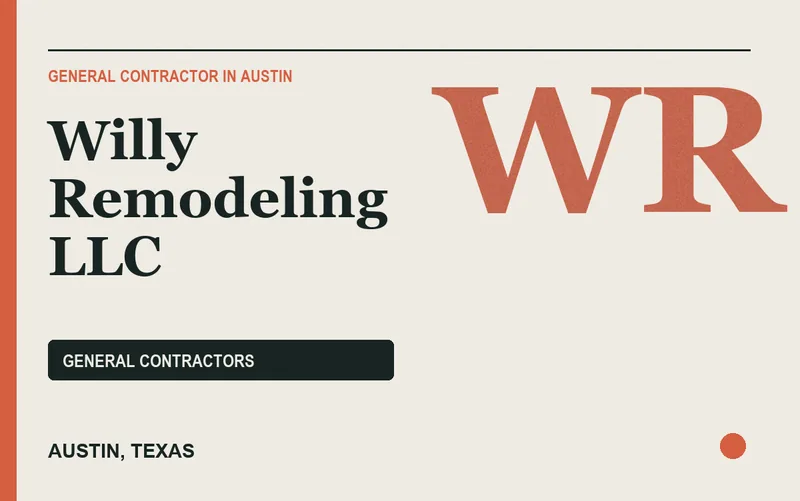 Willy Remodeling LLC in Austin, Texas