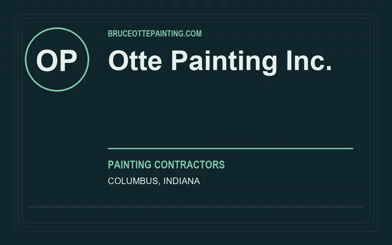 Otte Painting Inc. in Columbus, Indiana