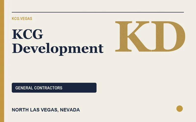 KCG Development in North Las Vegas, Nevada